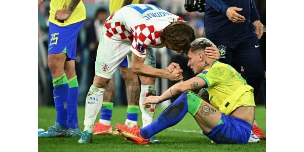 Luka Modrić admira el espíritu futbolístico de Neymar